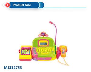 Juego de Juguetes de Rol para Niños en Edad Preescolar, Popular en 2022, Juego de Imitación para Niños y Niñas, <span class=keywords><strong>Caja</strong></span> <span class=keywords><strong>Registradora</strong></span> con Escáner y Calculadora - Product Image 4