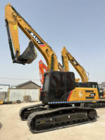Excavatrice sur chenilles SANY SY215C d'origine chinoise avec godet de 1,1 m³ et pièces de rechange pour travaux en carrière