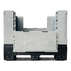 Contenedores de Almacenamiento de Palés Plegables, Contenedores de Plástico para Almacén, Cajas de Palés Plegables - Product Image 1