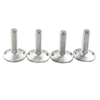 Vis à écrou hexagonal en acier galvanisé GR8.8 DIN15237 M10x30 Fasto Supply pour élévateur à godets