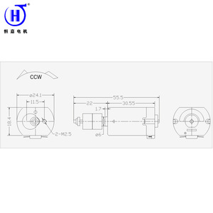 Motor Eléctrico Miniatura Hengjia 280 DC con Escobillas de Alto Rendimiento para Prototipado Rápido - Product Image 2