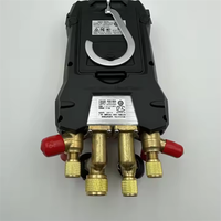 Originele Testo 557S instapmodel digitale manifoldmeter met kalibratiecertificaat, airconditioning koelmiddel drukmeter