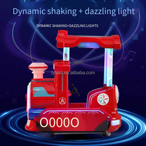 Venta al por mayor de máquinas de columpio para niños de interior que funcionan con monedas, diversión para niños, paseo para supermercado - Product Image 4