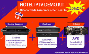 (iStreamer) Solution IPTV économique pour hôtel, serveur IPTV pour système de 100 chambres prenant en charge les chaînes en direct HD, les chaînes VOD - Product Image 3