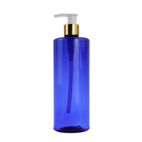 Bouteille en PET avec bouchon pompe à pression en PP blanc 100ml 150ml 200ml Bouteille de shampooing en PET