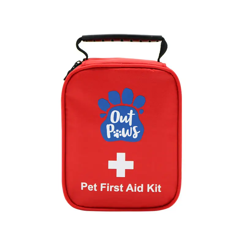 ODM & OEM Pet Primeiros Socorros Kit Vet Primeiros Socorros Dog Nylon Primeiros Socorros Kit