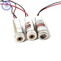 Adjustable Focus Red Line 3-5v 100mw 650nm Laser Module with Heatsink
