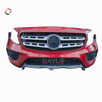 Venta al por mayor de fábrica utilizada para Mercedes Benz GLA clase 156 Kit de parachoques delantero Conjunto de rejilla de parachoques delantero original de segunda mano