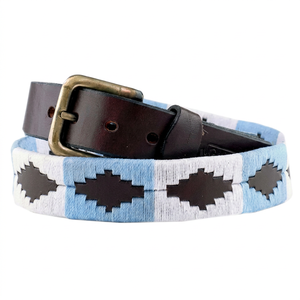 Ceinture Polo en Cuir Véritable Personnalisée avec Logo, Ceinture Polo Tressée Faite Main, Ceintures Souples en Cuir de Vachette Véritable, Sacs et Étuis d'Usine LPB-0039 - Product Image 1