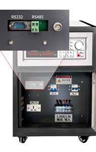 APS41005/41008/41010/41015/41020 ซีรีส์ ชุดจ่ายไฟฟ้ากระแสสลับแบบปรับความถี่ได้ กำลังสูง ของแท้ ใหม่เอี่ยม แบบเฟสเดียว/สามเฟส - Product Image 3