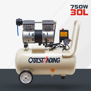 <b>Small</b> Silent Oil-free Rocking Piston High Portable 3KW 120L Lower Noise Movable Blowing Dust Air <b>Pump</b> - Product Image 1