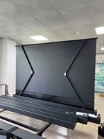 Telon Screen 84 "PET Crystal ALR UST 4K Ultra Short Throw Floor Rising Projector Screen pour Home Cinéma