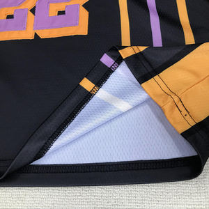 Maillot de basket-ball respirant en maille à la conception brodée personnalisée bon marché - Product Image 4