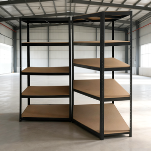 Étagères de rangement sans boulons à 5 niveaux en acier galvanisé et en fer à fentes, pour garage, maison, bureau - Product Image 3