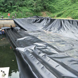 ผู้ผลิตมืออาชีพ แผ่นกันซึม HDPE หนา 1.50 มม. สำหรับบุผนังเขื่อน กันน้ำเขื่อน บ่อเก็บน้ำ ช่องน้ำ ระบบชลประทาน - Product Image 2