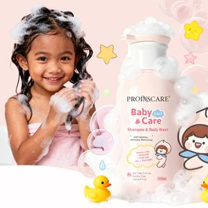 Champú para el cabello para niños, gel de lavado corporal, limpieza nutritiva, cuidado del bebé, lavado corporal y champú - Product Image 1