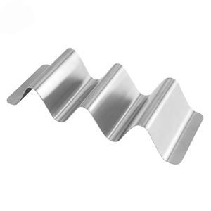 Exhibidor comercial de 2 niveles de acero inoxidable 430 para tortillas de maíz, soporte para burritos y tacos, y soporte para panqueques para servir tacos - Product Image 2