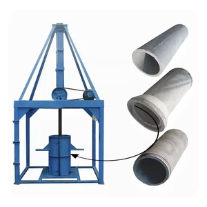 CANMAX Manufacturer High Quality Automatic Construction <strong>Cement</strong> <strong>Tube</strong> Vertical Type Radial Pressing Concrete Pipe Making Machine - Product Image 3