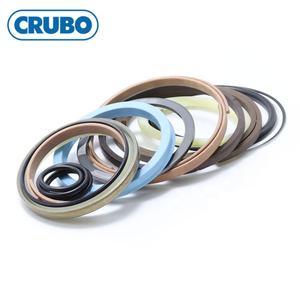 ชุดซีลสำหรับแมว 14514937 E120B E140 E200B E320B E320C <span class=keywords><strong>E320D</strong></span> SK200-3 <span class=keywords><strong>Excavator</strong></span> <span class=keywords><strong>Hydraulic</strong></span> Cylinder Seal Kit - Product Image 1