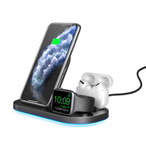 Soporte de carga rápida certificado por Qi, 15W, para auriculares, todos los dispositivos habilitados, 2021 - Product Image 1