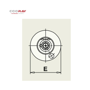 COORAY вертикальный CNC <span class=keywords><strong>VDI</strong></span> держатель инструмента осевая головка для инструмента круглая гайка средней мощности станка аксессуары - Product Image 5