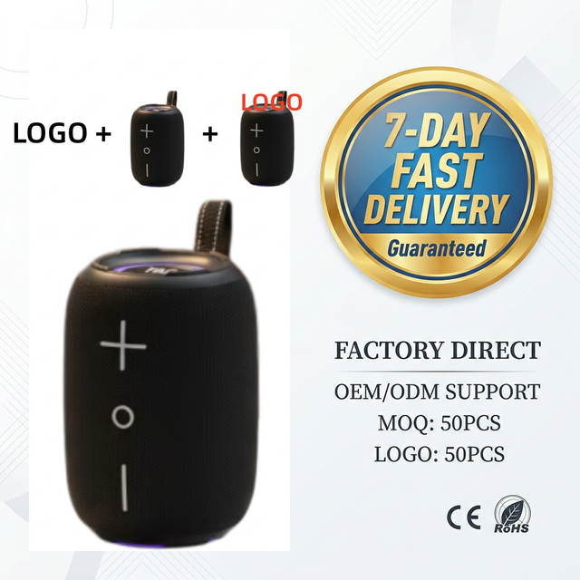 Portable Wireless Speaker TG699 Hi-Fi Sound Quality RGB LED Light Deep Bass TWS Outdoor Travel Factory Customizable OEM