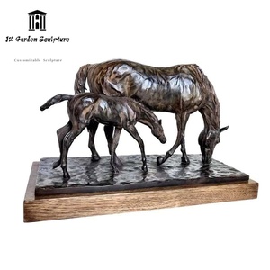 Statua di Cavallo in Bronzo Fuso Personalizzabile per Decorazione Domestica e Uso Religioso - Product Image 5