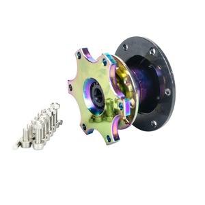 POYRACING <b>Racing</b> Steering <b>Wheel</b> Quick Release 3859CR Seven Color Adjustable Height Adapter For Car Steering <b>Wheel</b> - Product Image 5