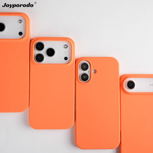 JOYPORODO étui en silicone <span class=keywords><strong>orange</strong></span> en gros pour iPhone 17 Pro Max étui en silicone de haute qualité pour iPhone 15 Pro Max pour iPhone - Product Image 6