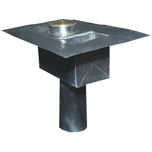 Estribos de drenaje central con sifón de plomo con Ø 90 - Product Image 1