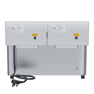 Hai Thùng đôi giỏ gà chiên chiên thương mại nhà bếp điện nồi chiên sâu với động cơ hẹn giờ - Product Image 4