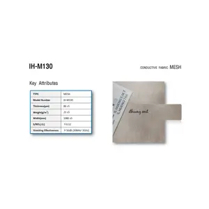 Excellent Quality Anti-Static Signal Blocking Fabric EMI RFID Emf Shielding Conductive Fabric - M130