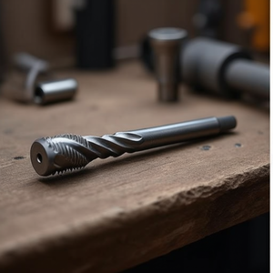Macho cónico universal Ttake Ta1176 para orificios ciegos, paso fino vaporizado, helicoidal de 40 grados, tolerancia 6H - Product Image 3