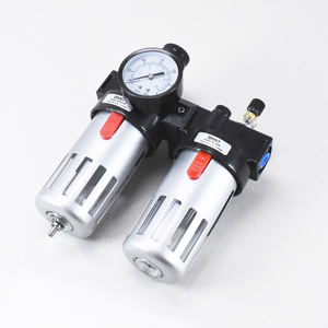 1/4 <span class=keywords><strong>3</strong></span>/<span class=keywords><strong>8</strong></span> 1/2 BFC filtro manometro con regolatore pressione aria lubrificante compressore combinazione filtro regolatore acqua trappola - Product Image 2