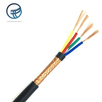 Vente en gros 2025 câble d'alimentation blindé plat RVVP AC 300/500V à 3 conducteurs isolé en PVC pour usage industriel