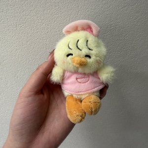MK085 Venta al por mayor Kawaii Mikko Colgante de peluche de 10-12cm, Lindos llaveros de peluche pequeños de gato, conejo y pato para bolsos - Product Image 5