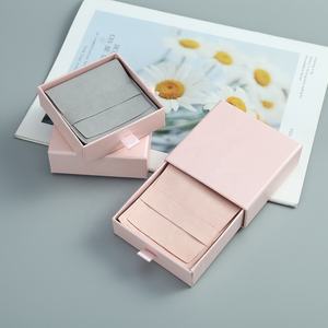 بيع بالجملة كيس حلقي فاخر من الألياف الدقيقة وصديقي فاتح وردي فاتح ساحر - Product Image 3