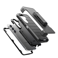 Étui de téléphone robuste et résistant pour Samsung Galaxy S25 FE, coque de protection antichoc avec clip de ceinture