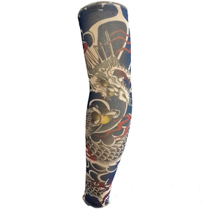 <span class=keywords><strong>Manga</strong></span> de Ciclismo Personalizada para Brazo Completo, Multifuncional, con Diseño de Tatuaje, para Cazadores - Product Image 2