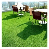 Herbe artificielle durable et écologique imperméable de résistance aux UV ignifuge de sécurité sanitaire Non toxique pour le terrain de sport et le jardin