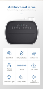 air Conditioning <b>Portable</b> <b>Ac</b> <b>Unit</b> 1hp 9000btu Cooling Only With Compressor R410a Climatiseur - Product Image 5