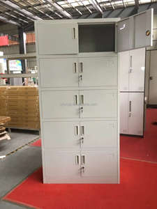 10-Door 5-Tier Key-Lock Metal <strong>Storage</strong> <strong>Locker</strong> Powder Coating Steel Cabinet for Office for Bowling Alley <strong>Storage</strong> - Product Image 3