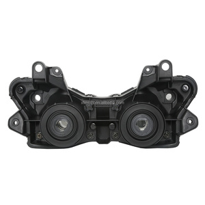 Ensemble de phares avant TCMT compatible avec <span class=keywords><strong>Kawasaki</strong></span> <span class=keywords><strong>Ninja</strong></span> ZX-6R 2009-2012 <span class=keywords><strong>2011</strong></span> 2010 <span class=keywords><strong>ZX6R</strong></span>, phare de moto XF140130 - Product Image 5