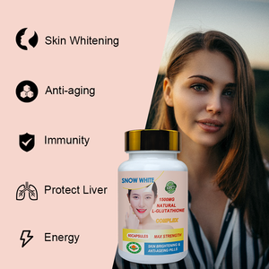 Toptan cilt beyazlatma hapları özel Logo mevcut azaltılmış glutatyon kapsülleri - Product Image 5