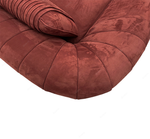 Juego de Muebles de Lujo para Sala de Estar de Hotel, Tapizado en Tela de Gamuza, de 1, 2, 3 y 4 Plazas, Colección DS-CHARISMA-01-GIORGIO, Directo de Fábrica - Product Image 5