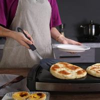 Tourne-spatule en Silicone Flexible antiadhésif