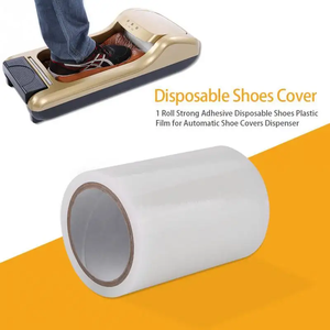 עמיד נגד החלקה היגייני מכונת כיסוי נעליים אוטומטית פלסטיק אלומיניום ציוד ניקוי ביתי אביזרים ספורט יעיל - Product Image 2
