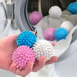 Balles de lavage réutilisables en gros anti-emmêlement pour sèche-linge et machine à laver, outils de nettoyage ménager pour un linge sans nœuds - Product Image 1