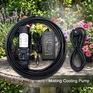 Sistema di raffreddamento a nebulizzazione con pompa da 9 m <span class=keywords><strong>per</strong></span> irrigazione serra, kit <span class=keywords><strong>per</strong></span> giardinaggio - Product Image 6