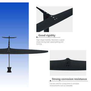 Nuevo diseño GY-HP ART PRO1401 3K Hydrofoil de carbono y aluminio, tabla de windsurf, wing foil, tabla de surf para deportes acuáticos - Product Image 5